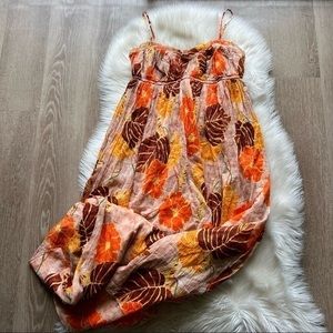 Urban Outfitters • Empire Waist Floral Maxi Dress